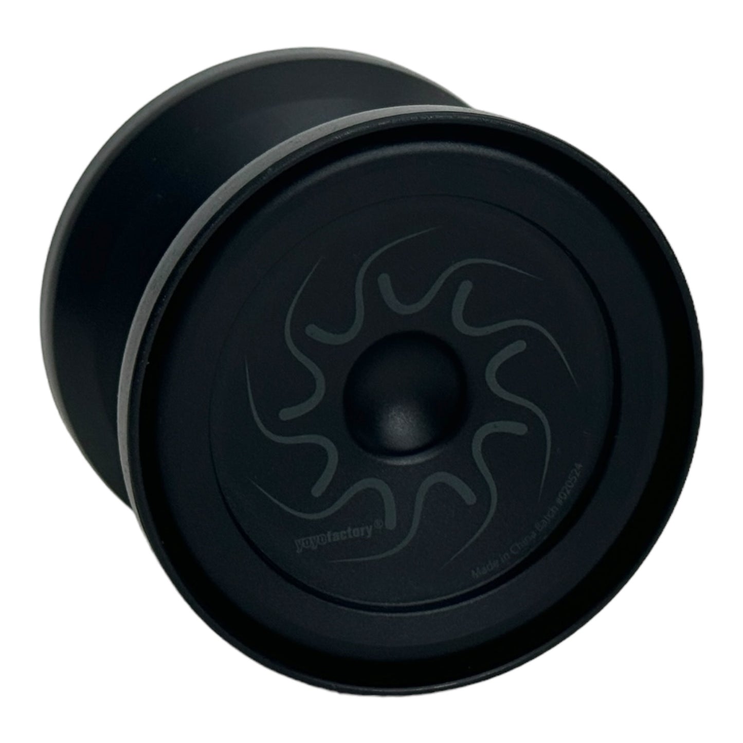 nine dragons yoyo black with black caps