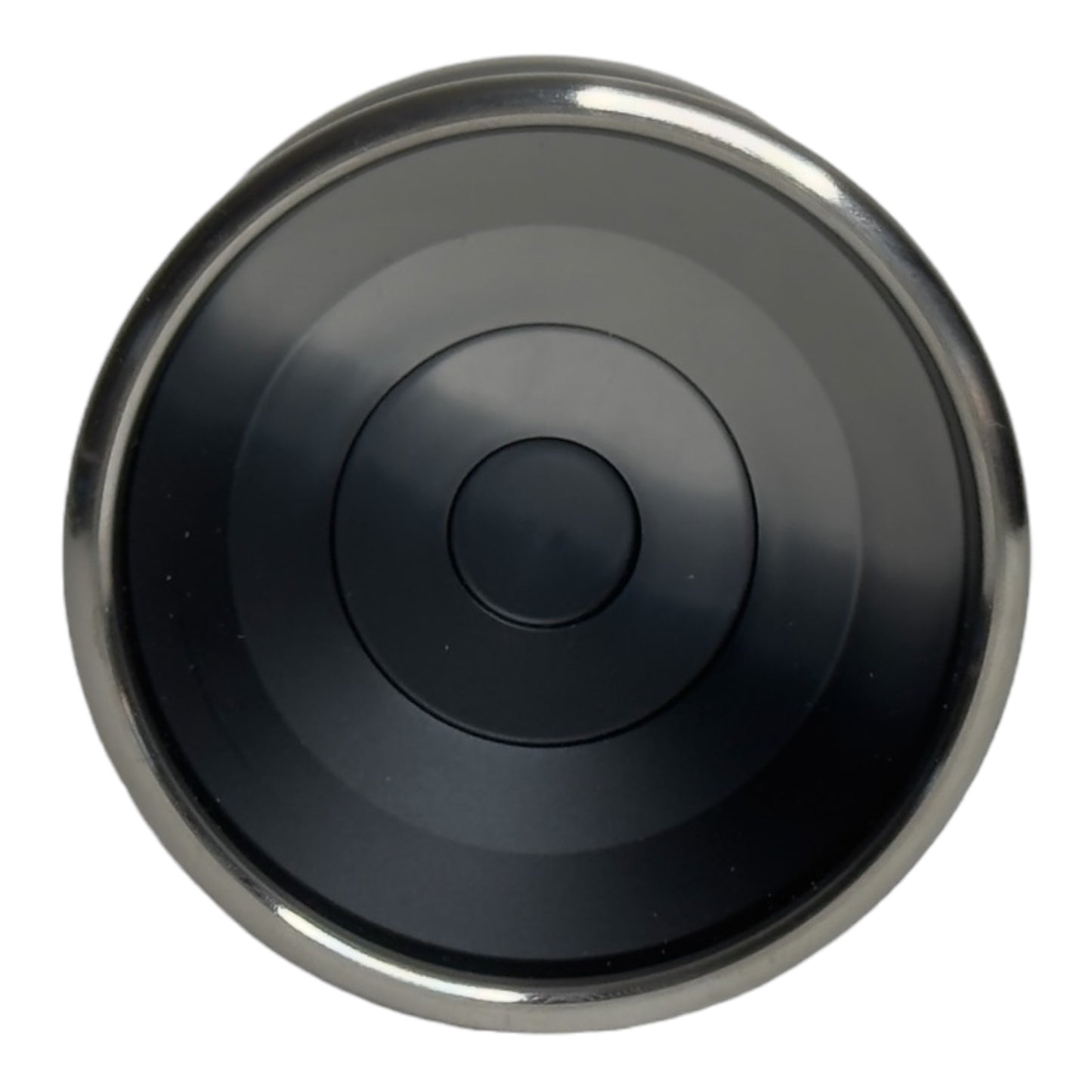 Bimetal YoYo black silver side view 