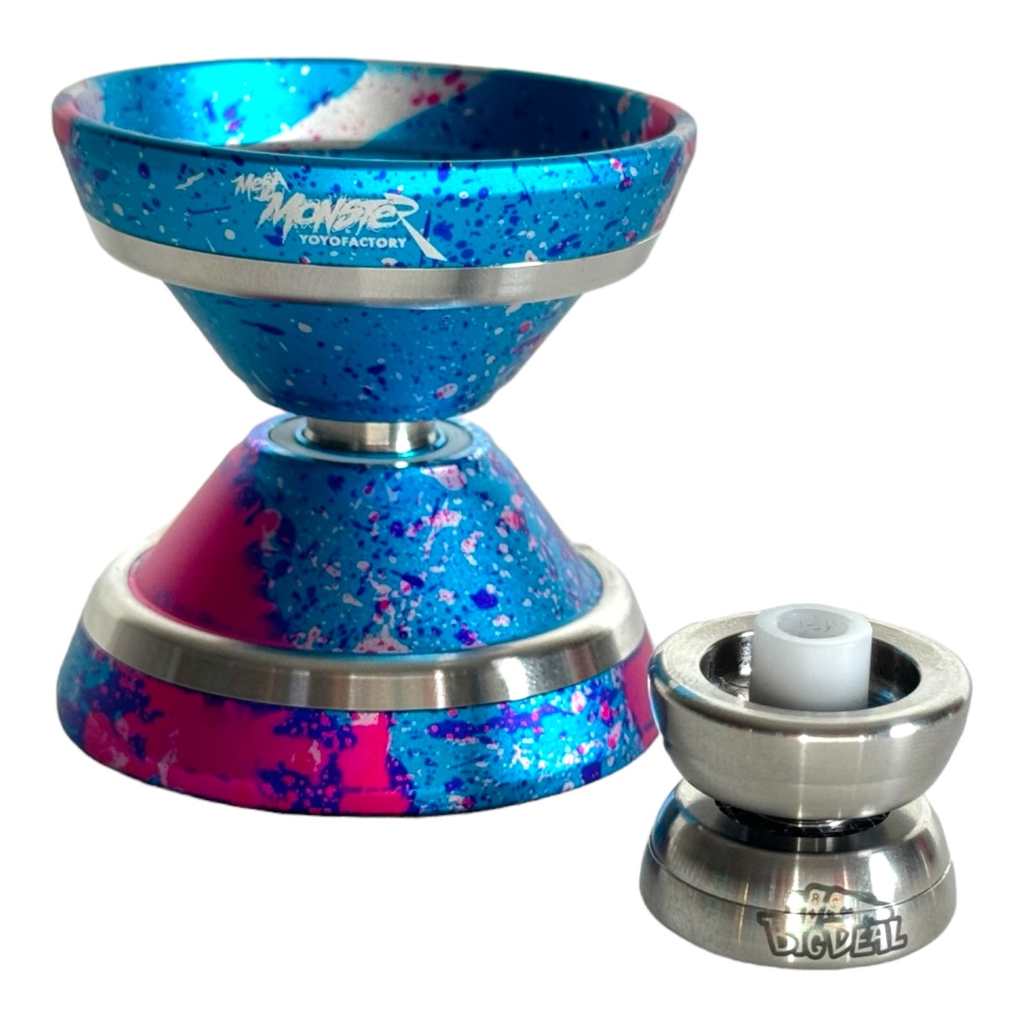 MEGA MONSTER YoYo galaxy compared to big deal yoyo