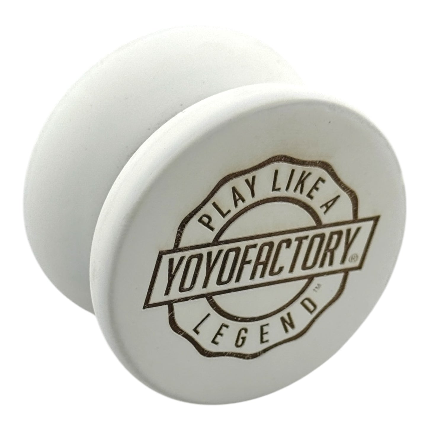 Legend Wing Wood YoYo top view