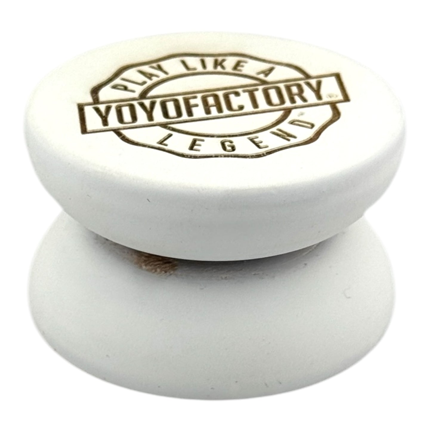 Legend Wing Wood YoYo white side view