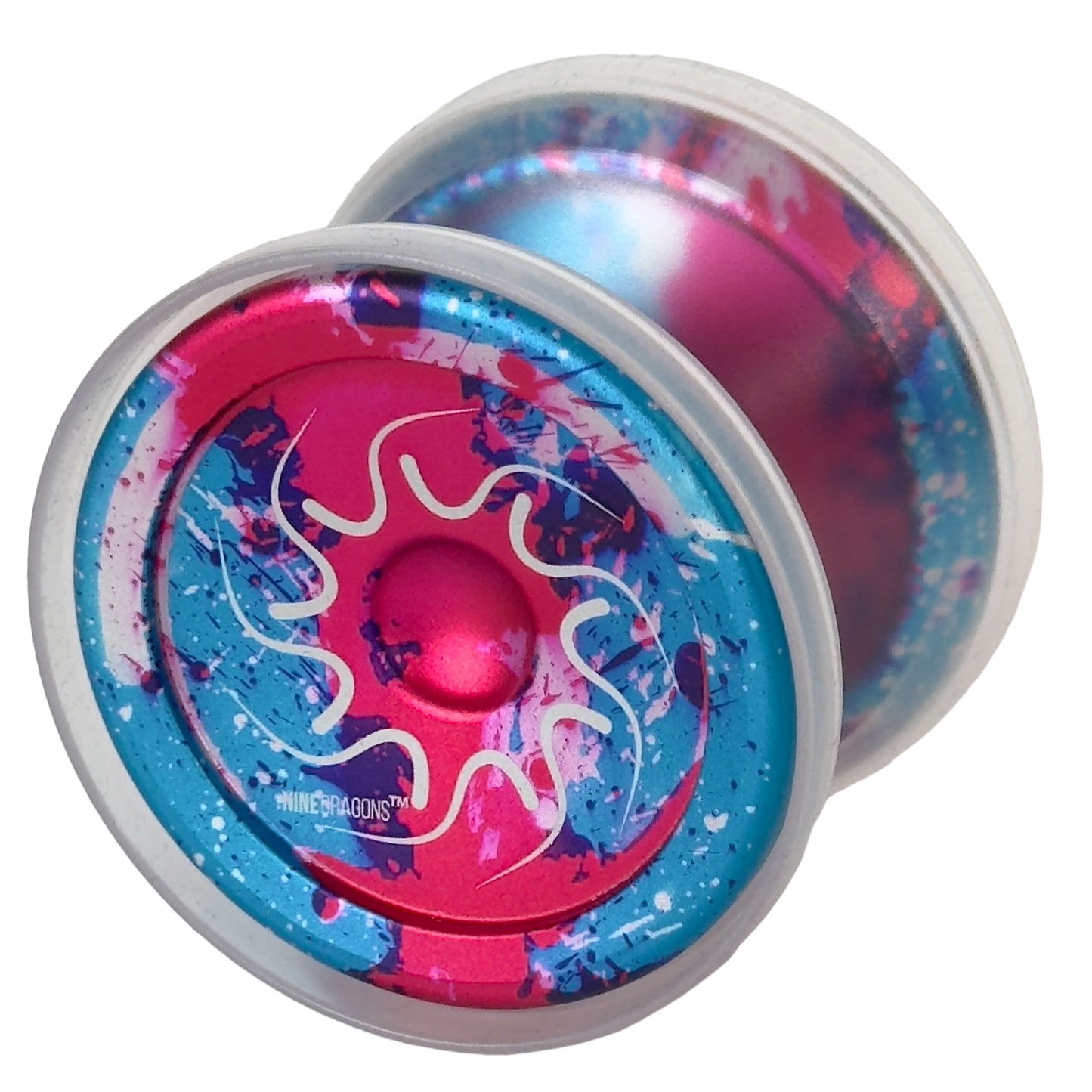 nine dragons yoyo galaxy with clear caps