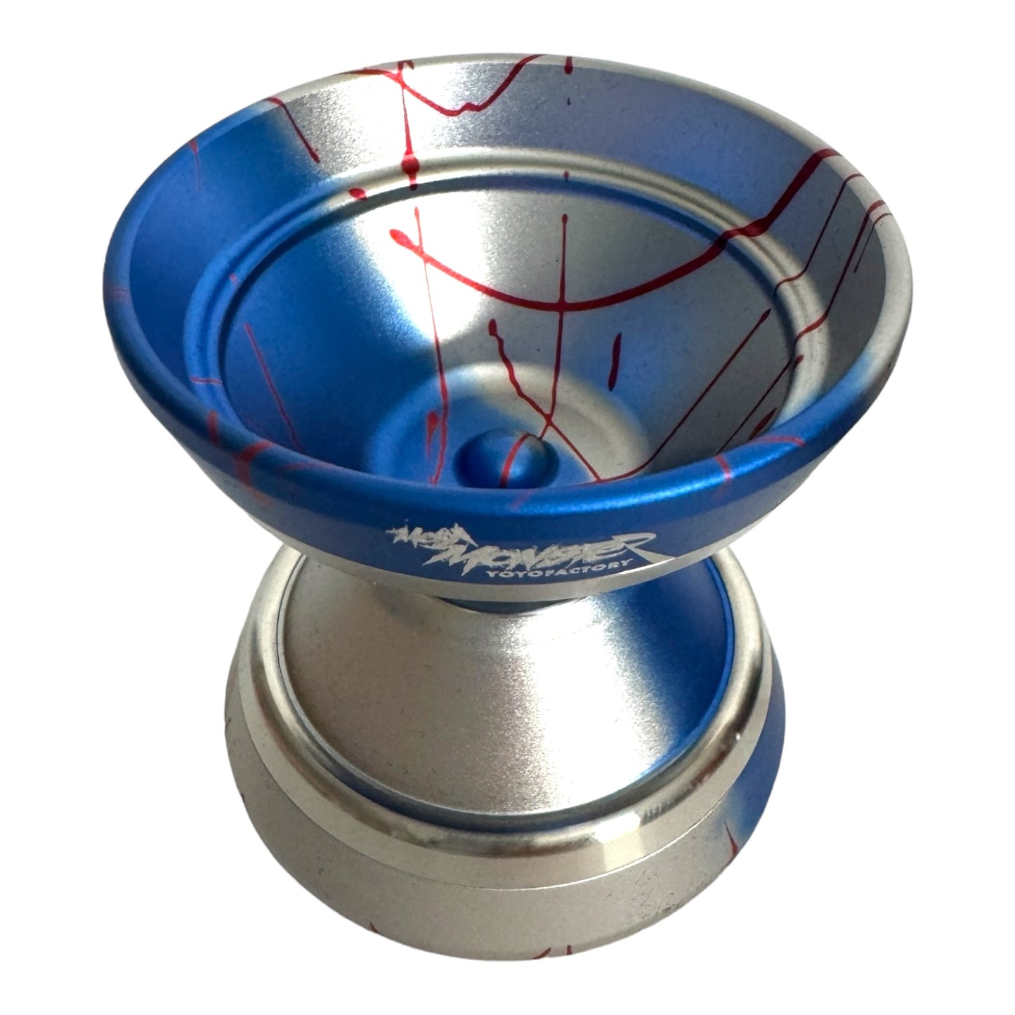 Mega Monster YoYo blue silver