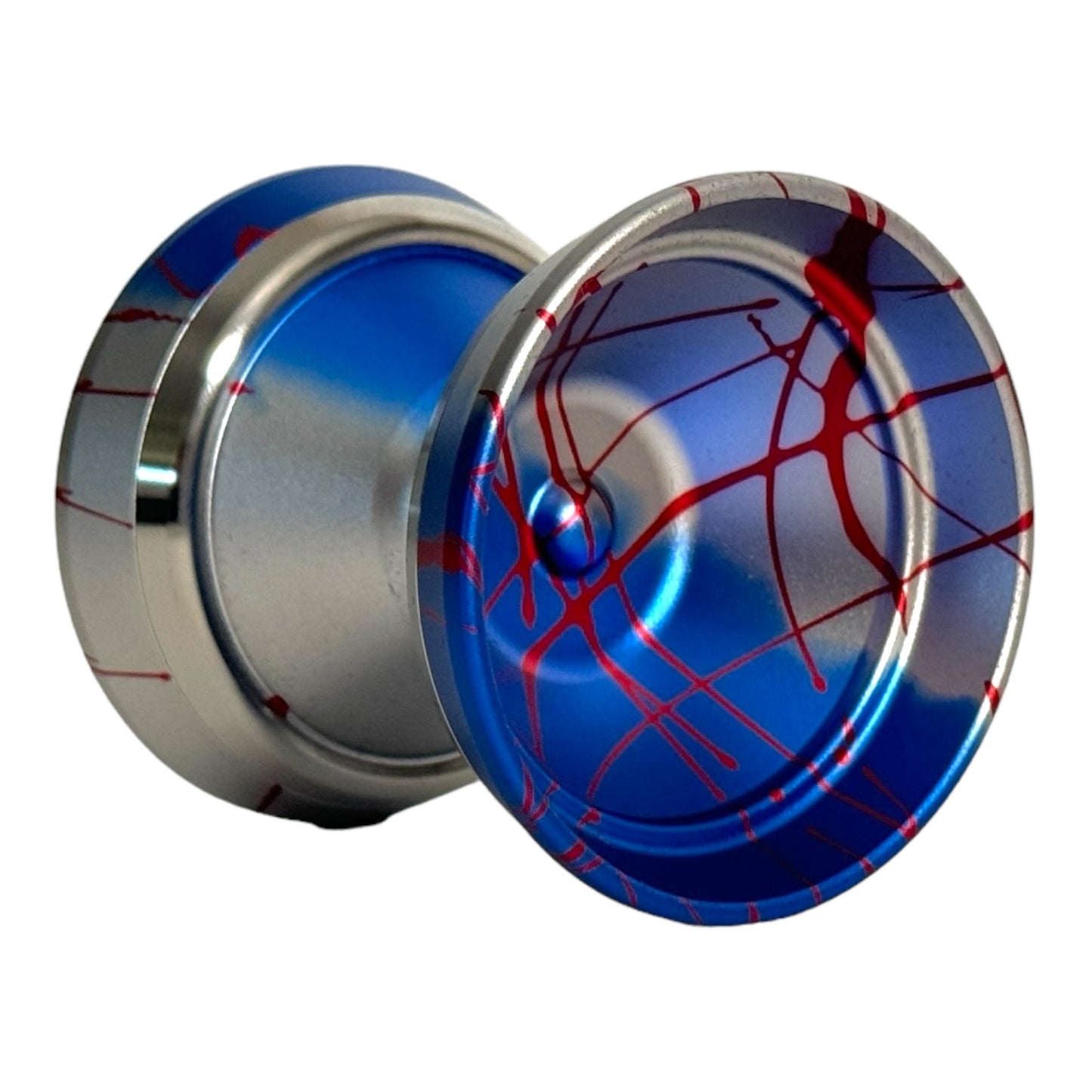 Mega Monster YoYo blue silver