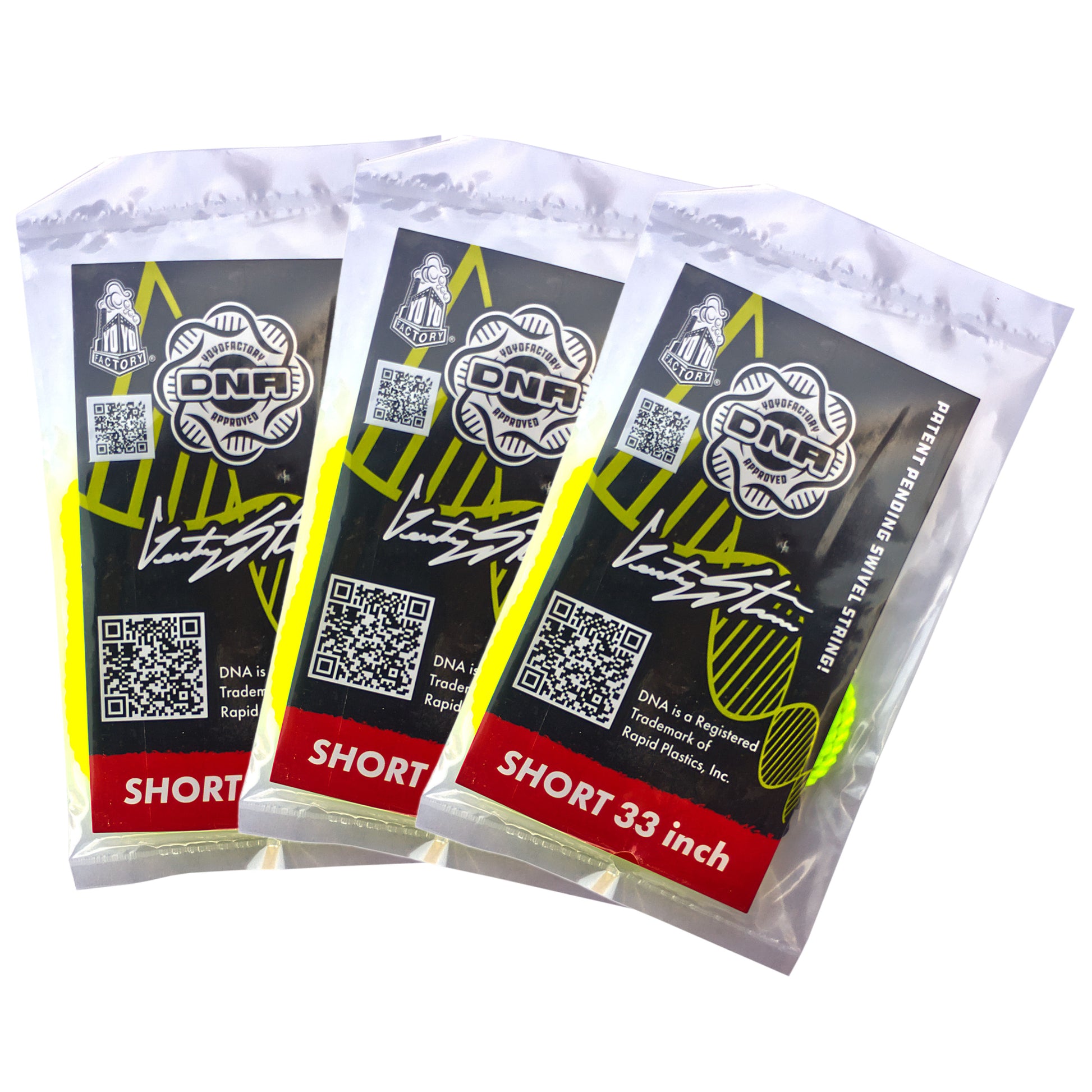 3 sets of DNA String Short 33 inch