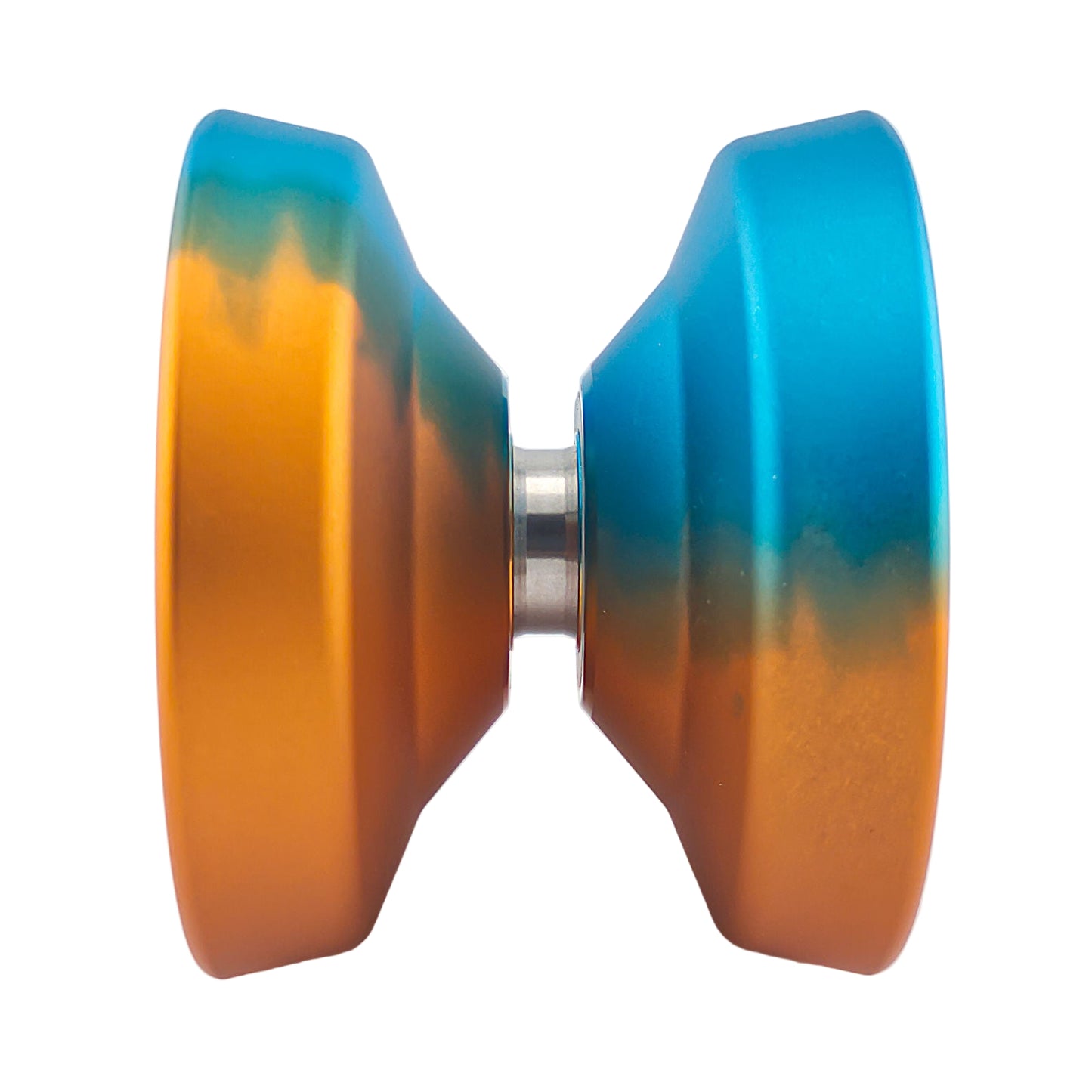 DNA yoyo aqua orange bearing view