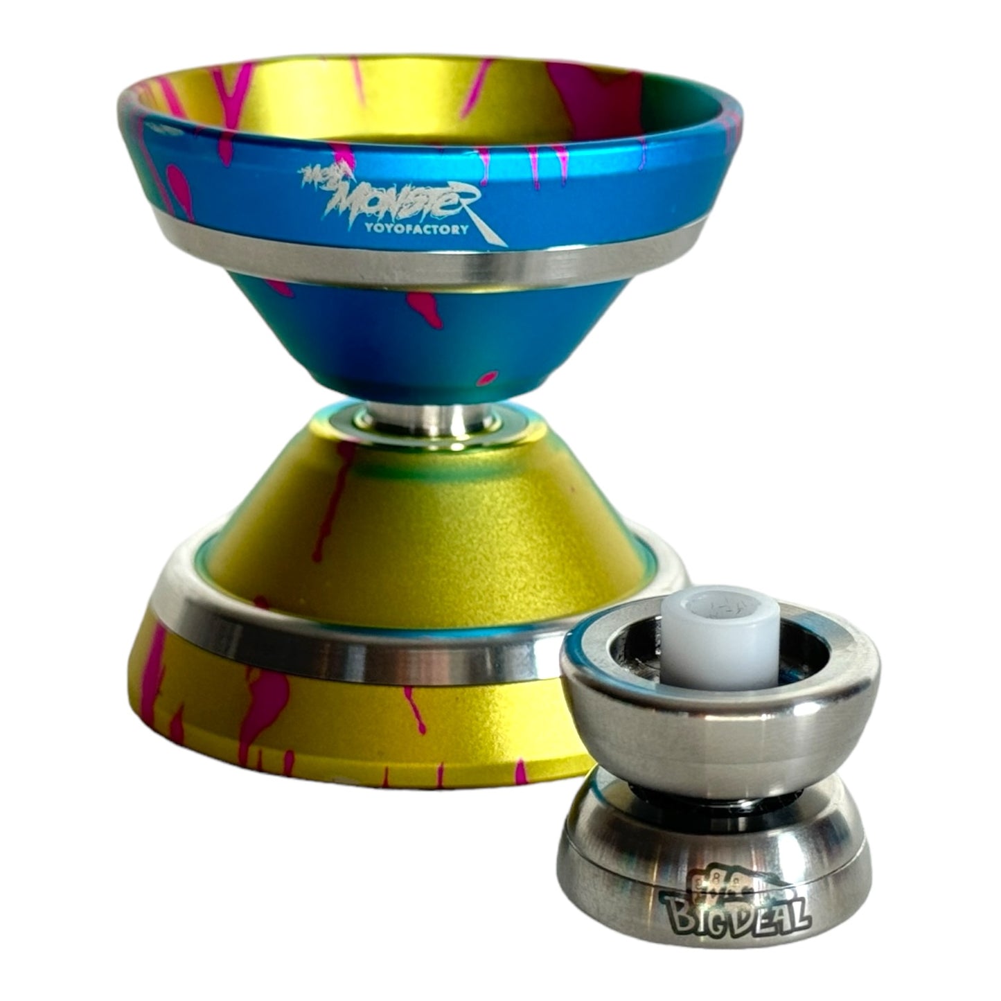 MEGA MONSTER YoYo fruitti compared to big deal yoyo