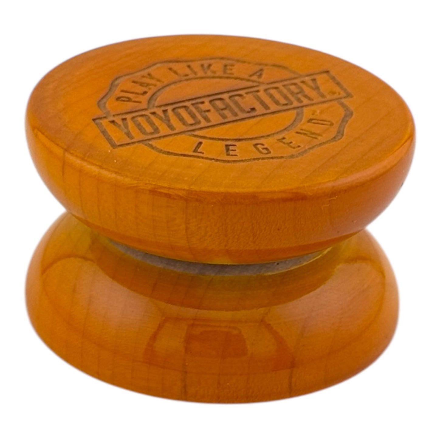 Legend Wing Wood YoYo stained