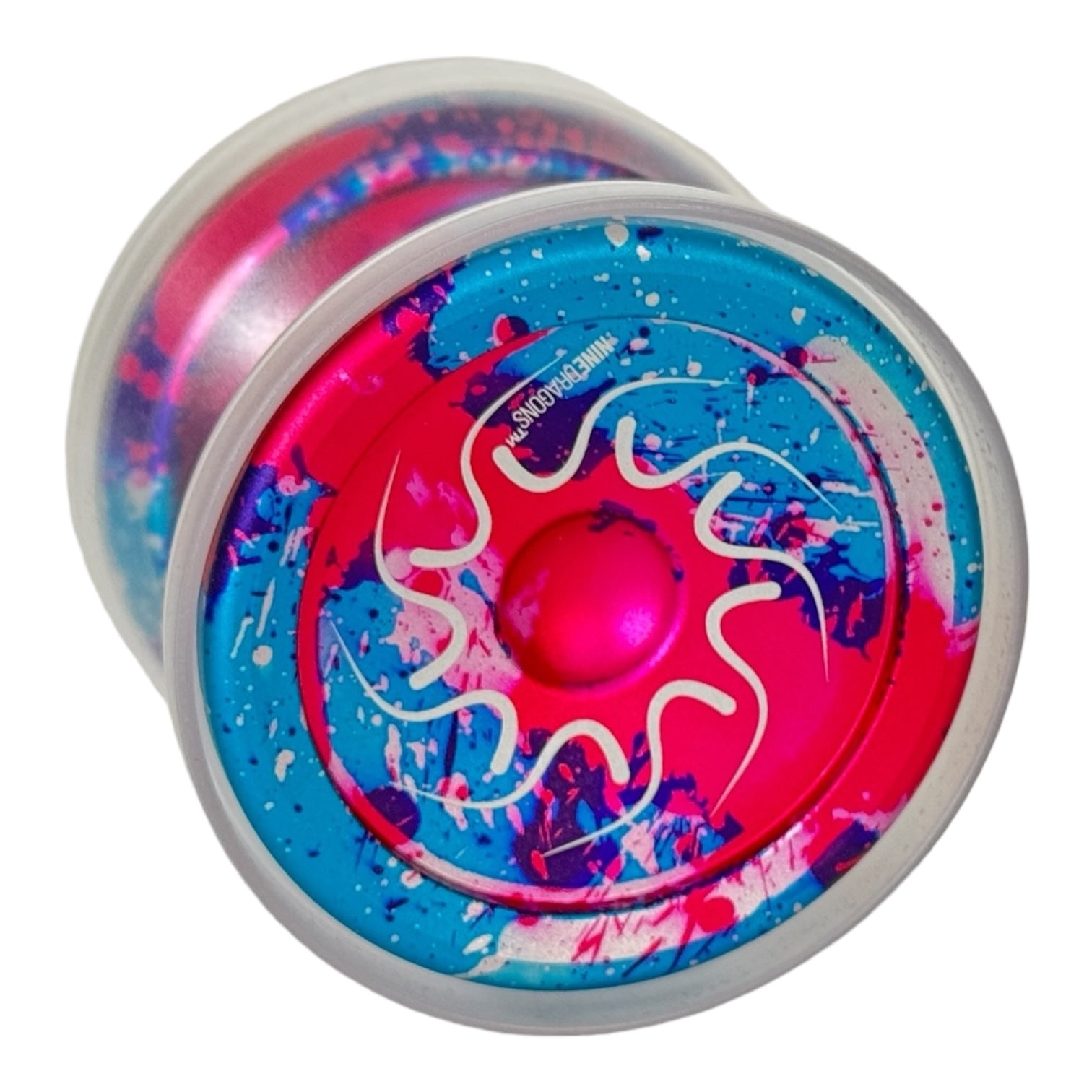 nine dragons yoyo galaxy with clear caps