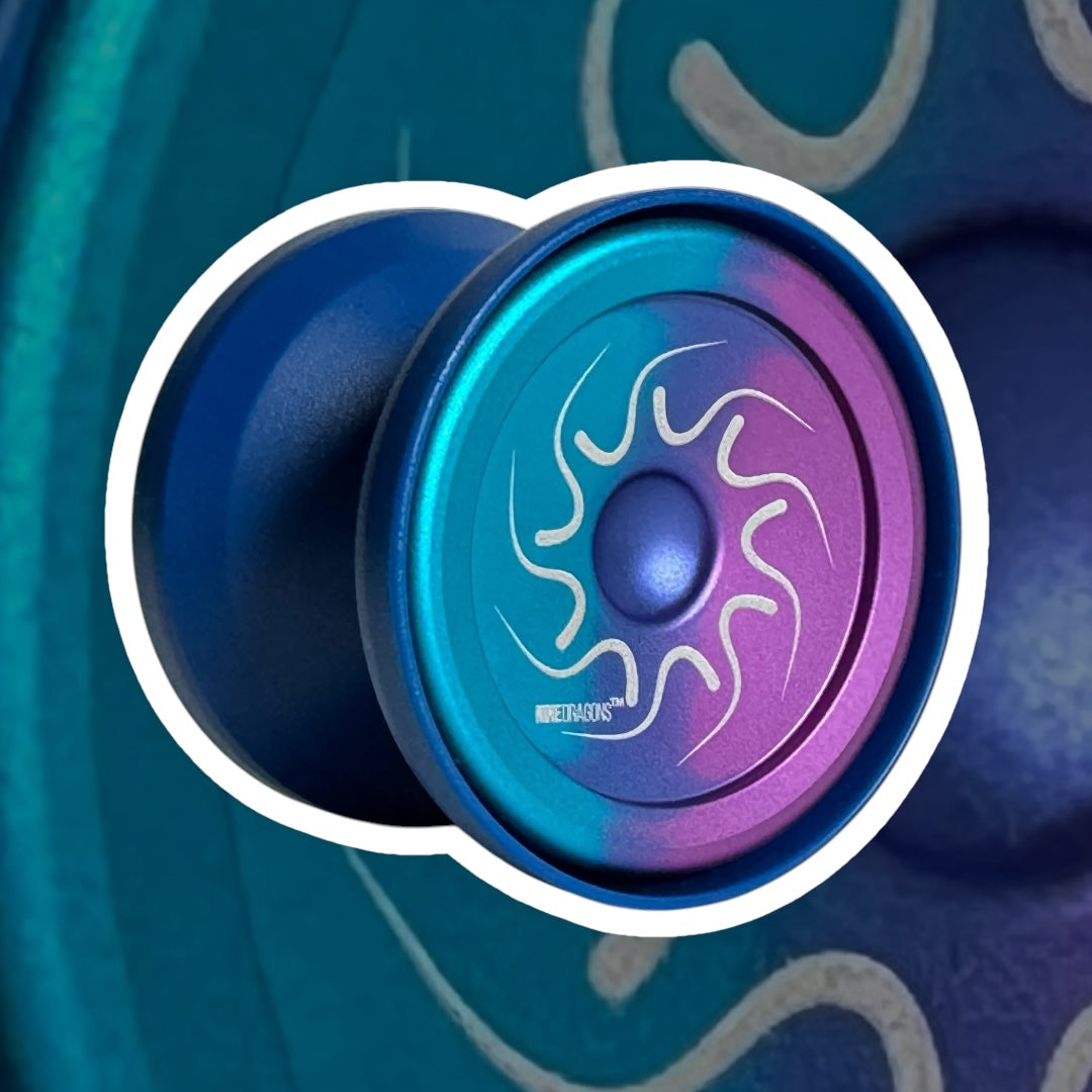 NINE DRAGONS YOYO blue caps