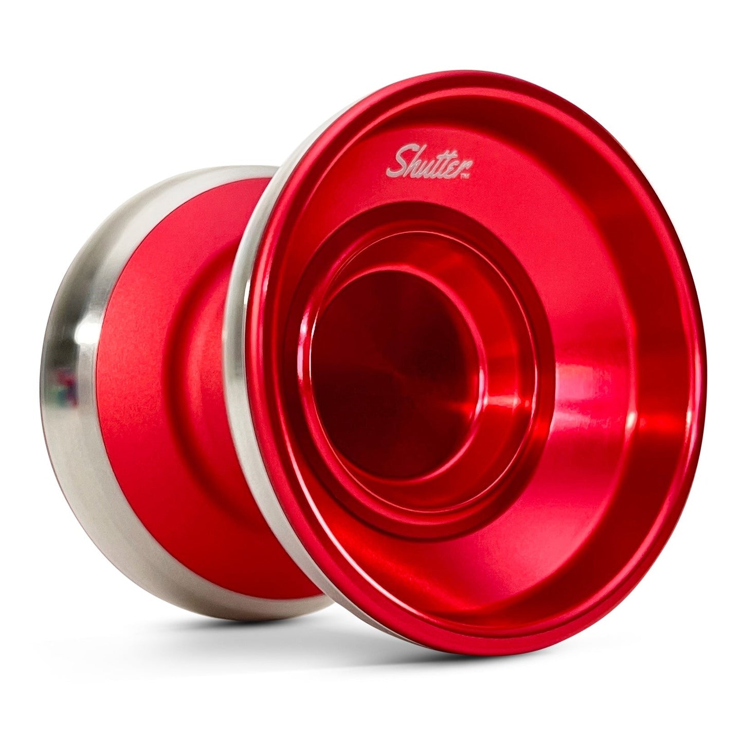 Gentry Stein BiMetal Shutter Red Silver