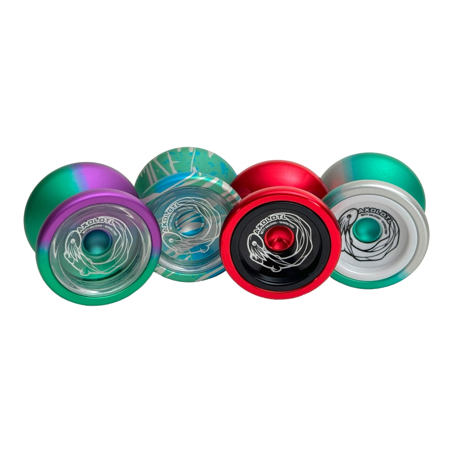 Axolotyl Metal yoyos