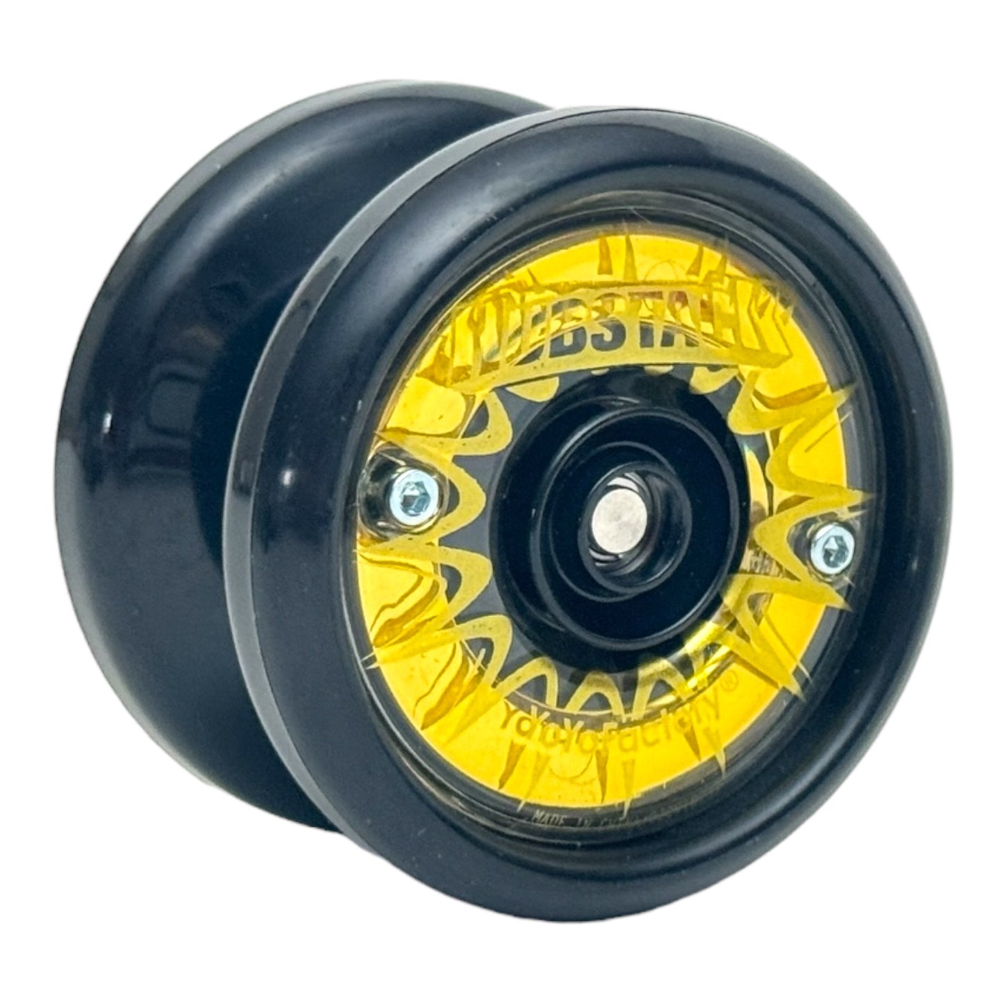 Hubstack yoyo black and gold