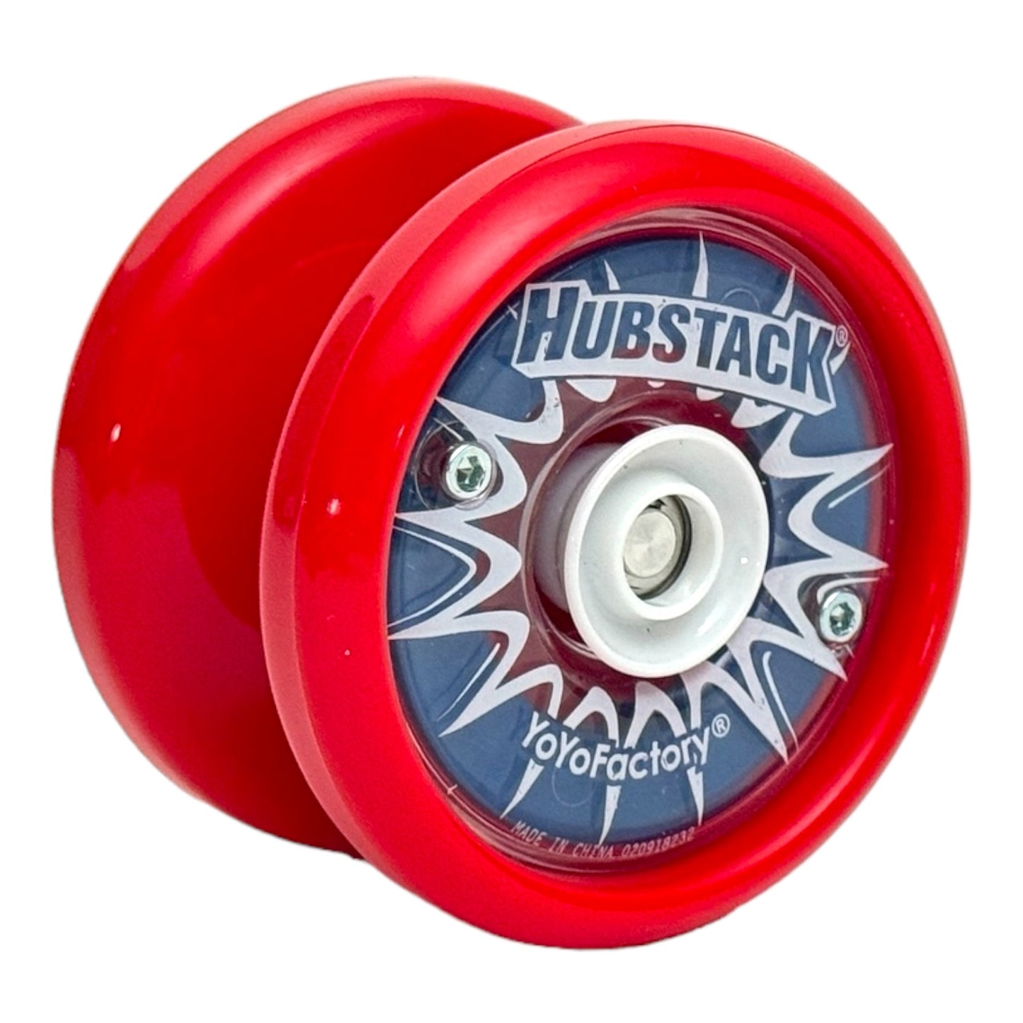 Hubstack yoyo red white and blue