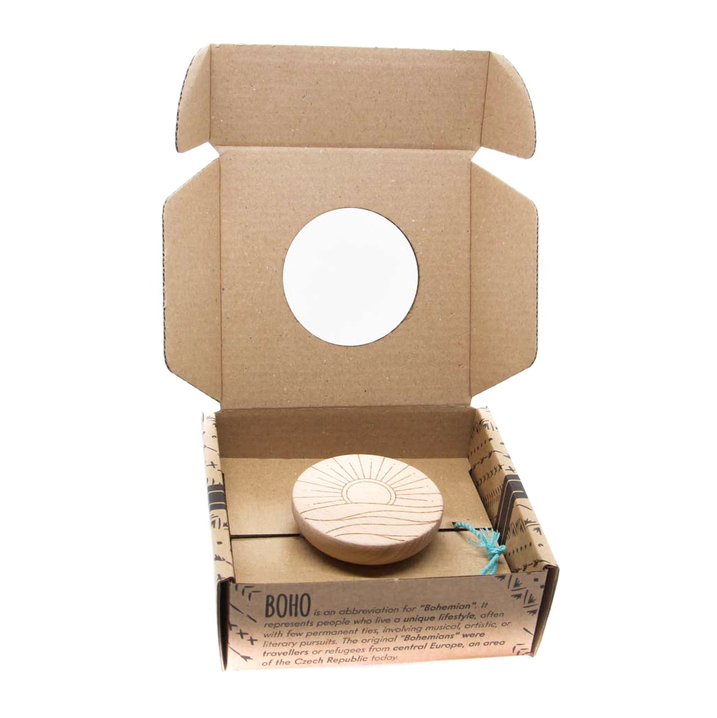 BoHo Wooden Yoyo with the open box