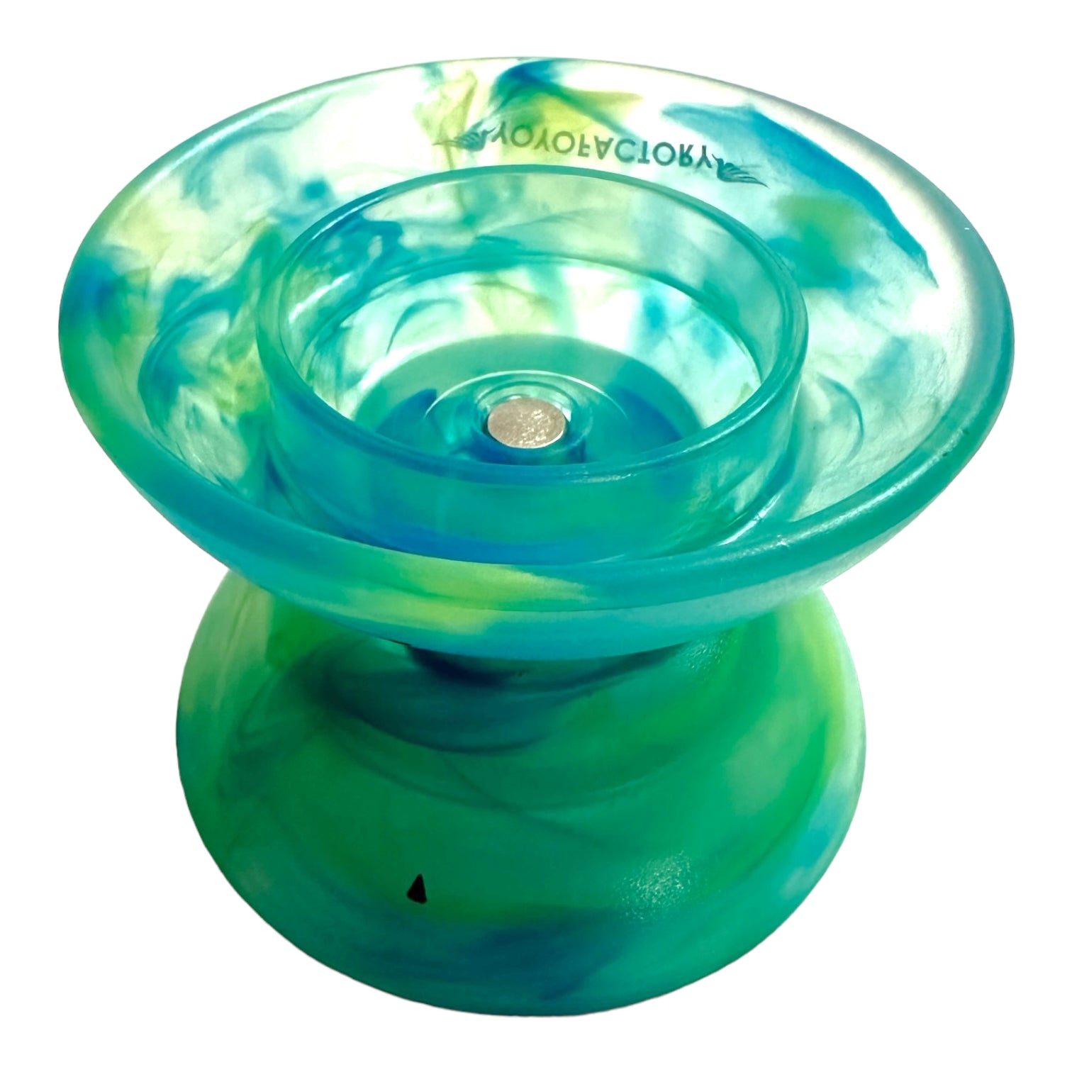 flight off string yoyo aurora marble