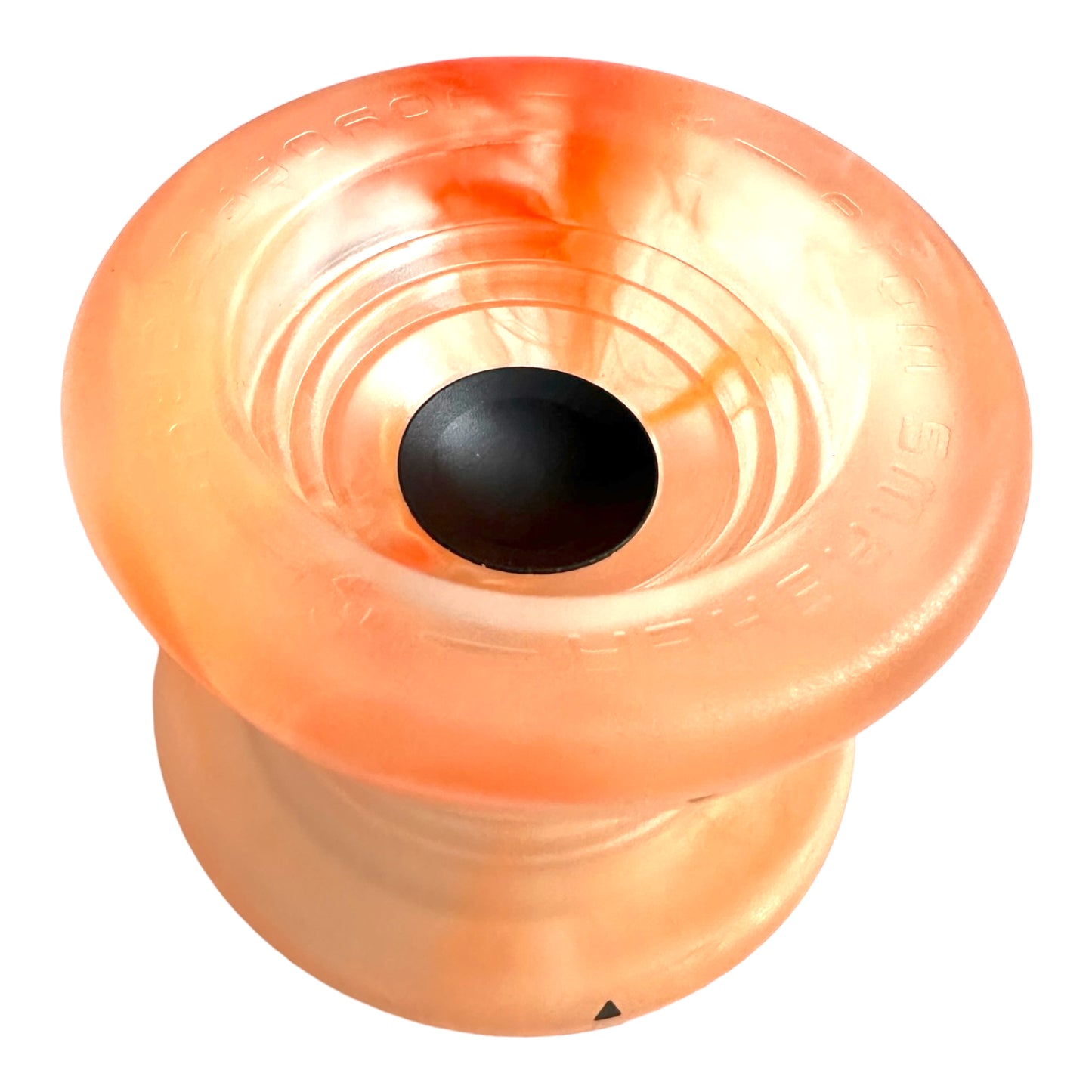 Atom Smasher YoYo orange marble