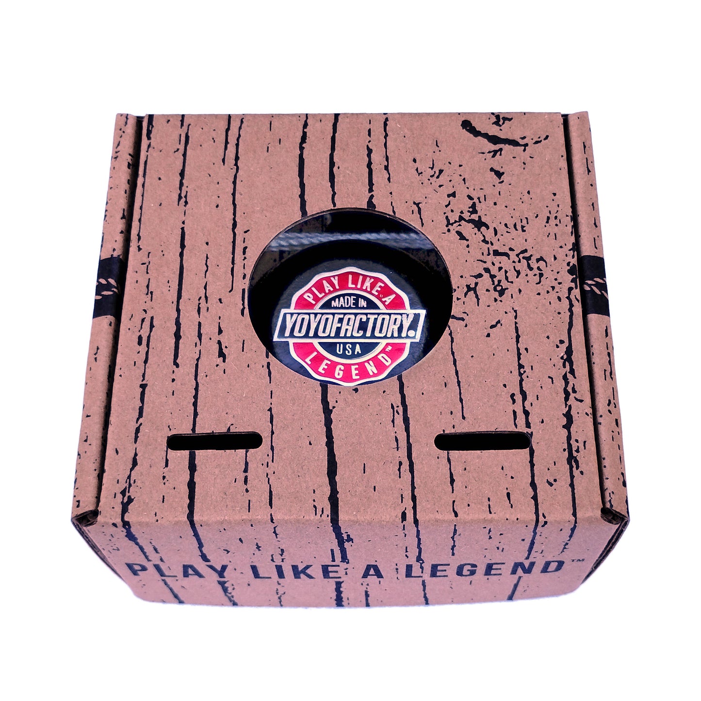Legend Wood YoYo black in the box