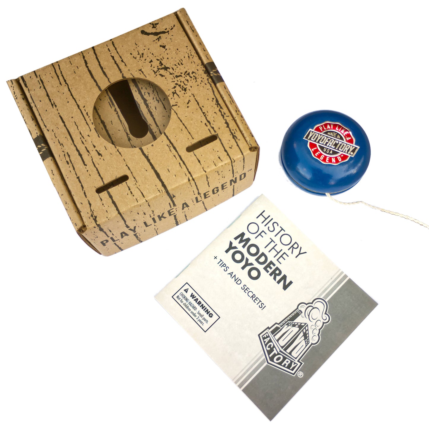 Legend Wood YoYo blue kit