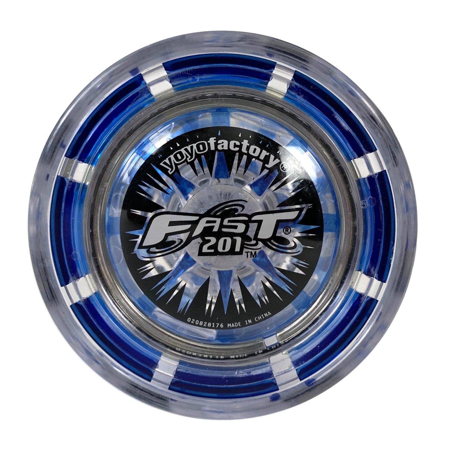 fast 201 yoyo blue side view