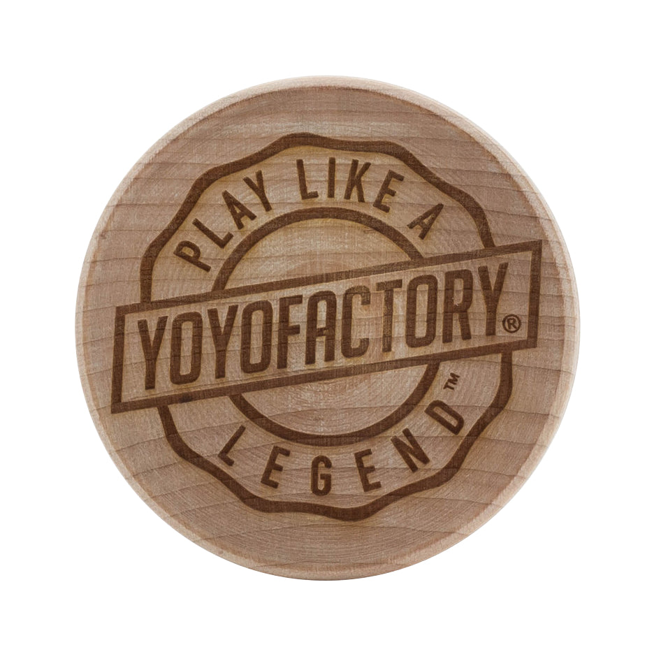 Legend Wing Wooden YoYo side view