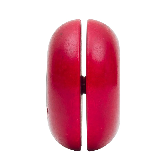 Legend wooden YoYo red front view