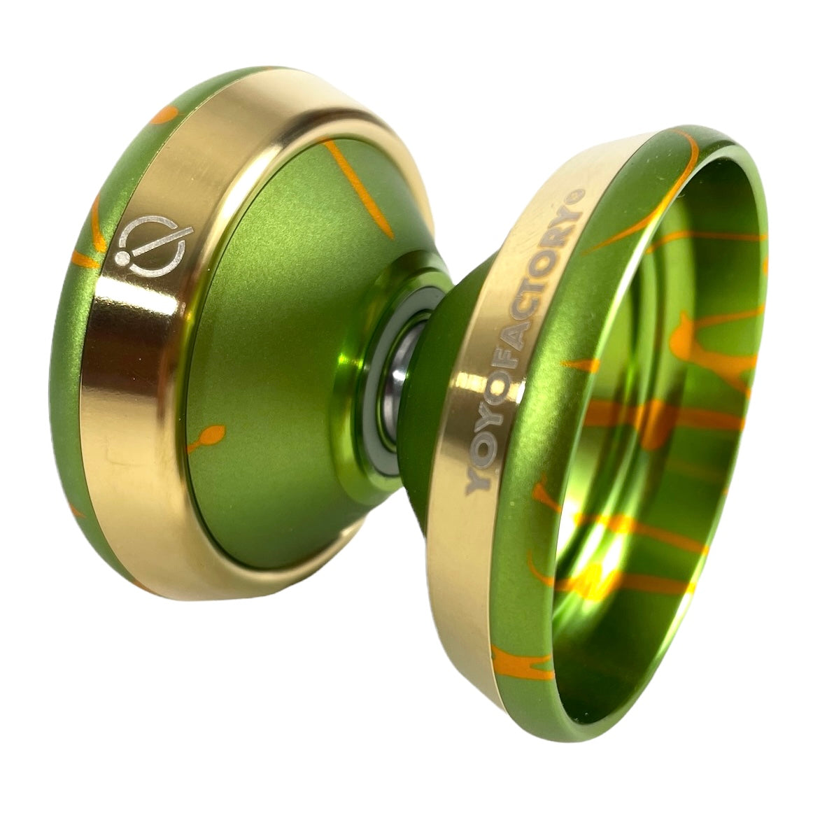 IQ Metal Yoyo green gold