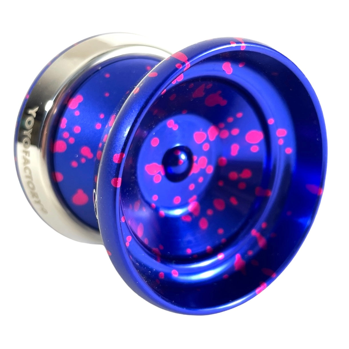 IQ Metal Yoyo blue silver