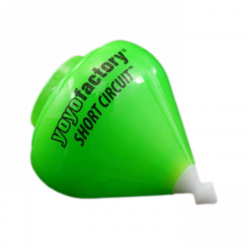 Short Circuit Spintop green