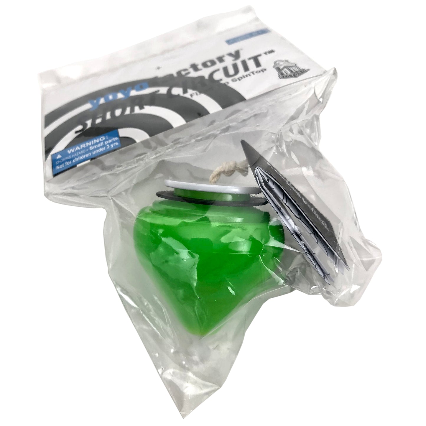 Short Circuit Spintop green in the bag