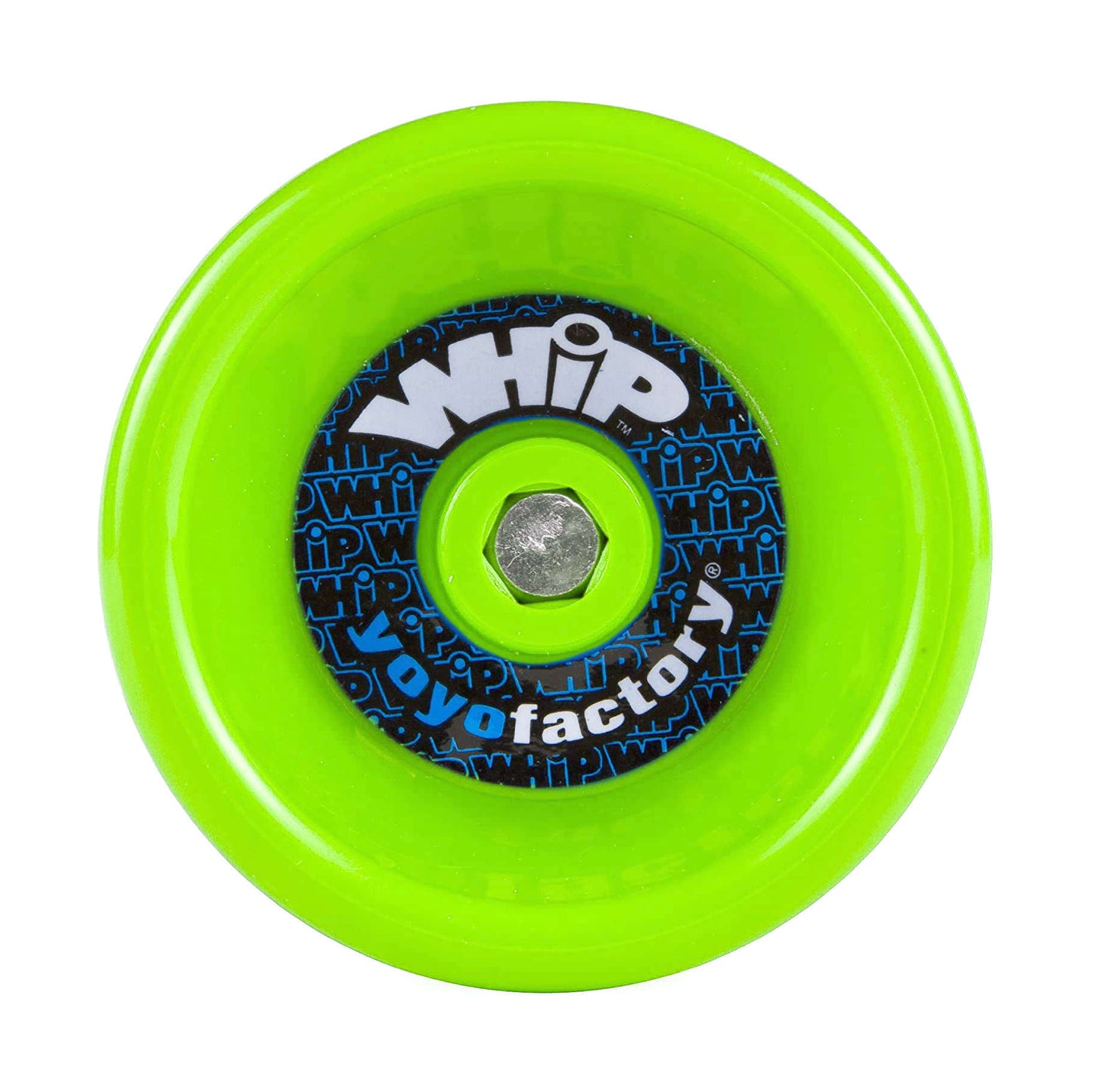 Whip YoYo green side view