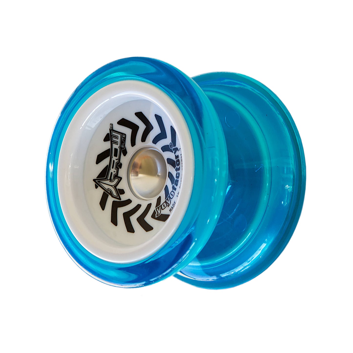 arrow yoyo aqua with white cap