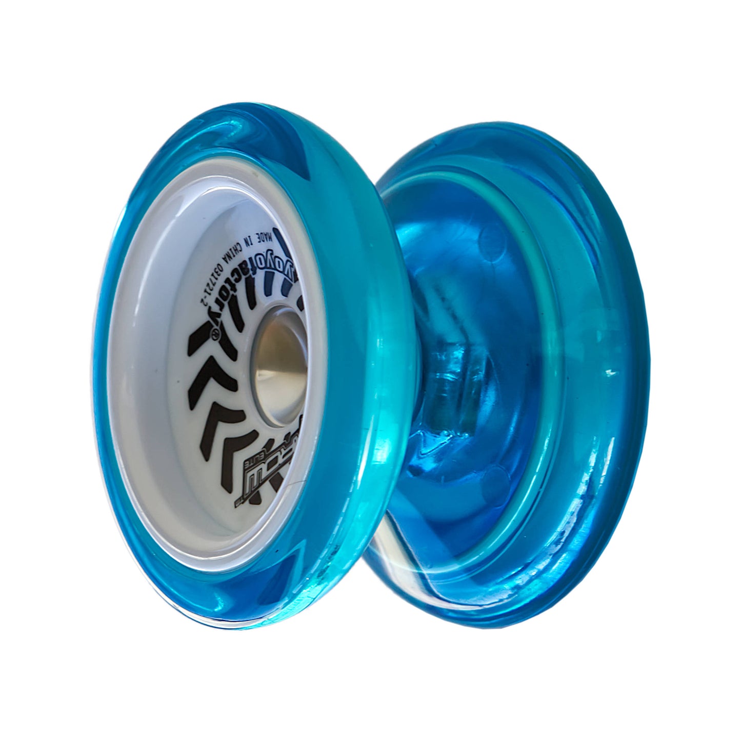 arrow yoyo aqua with white cap 45 angle view