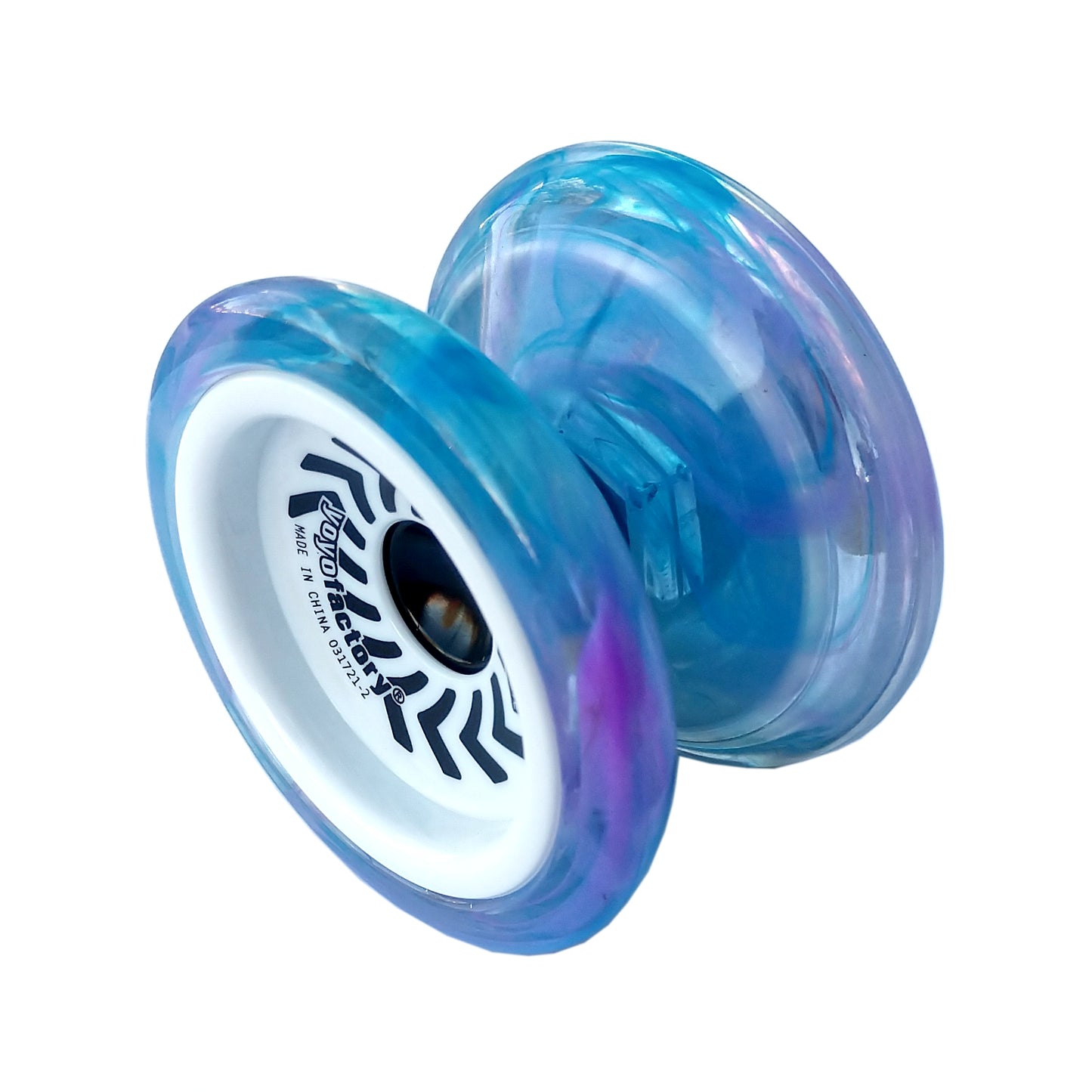 arrow yoyo galaxy with white cap 45 degrees view