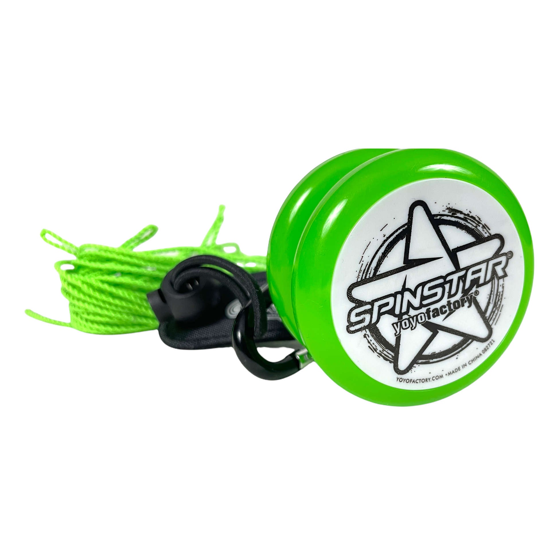 spinstar yoyo green white