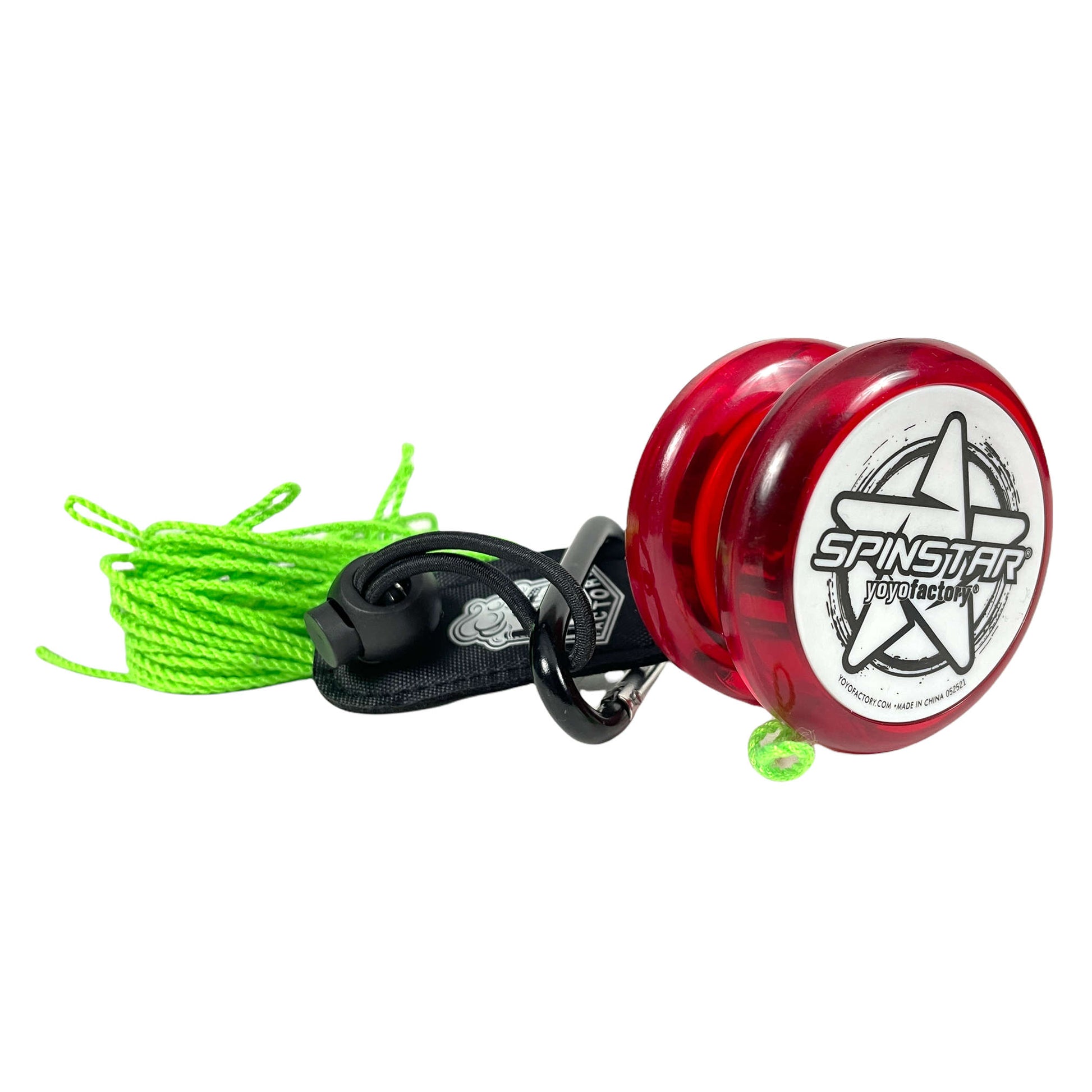 spinstar yoyo red white
