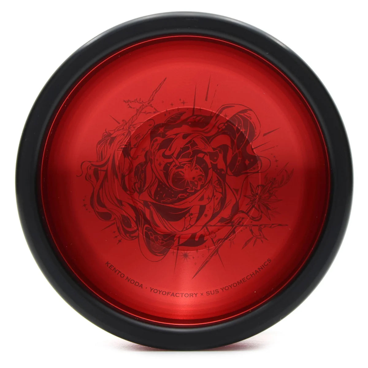 Cartesian yoyo red and black