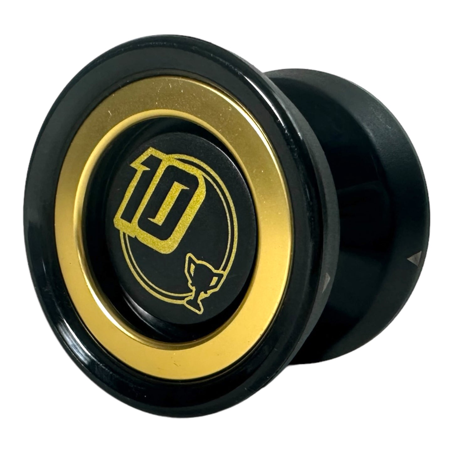 NorthStar YoYo black with gold rim angle view