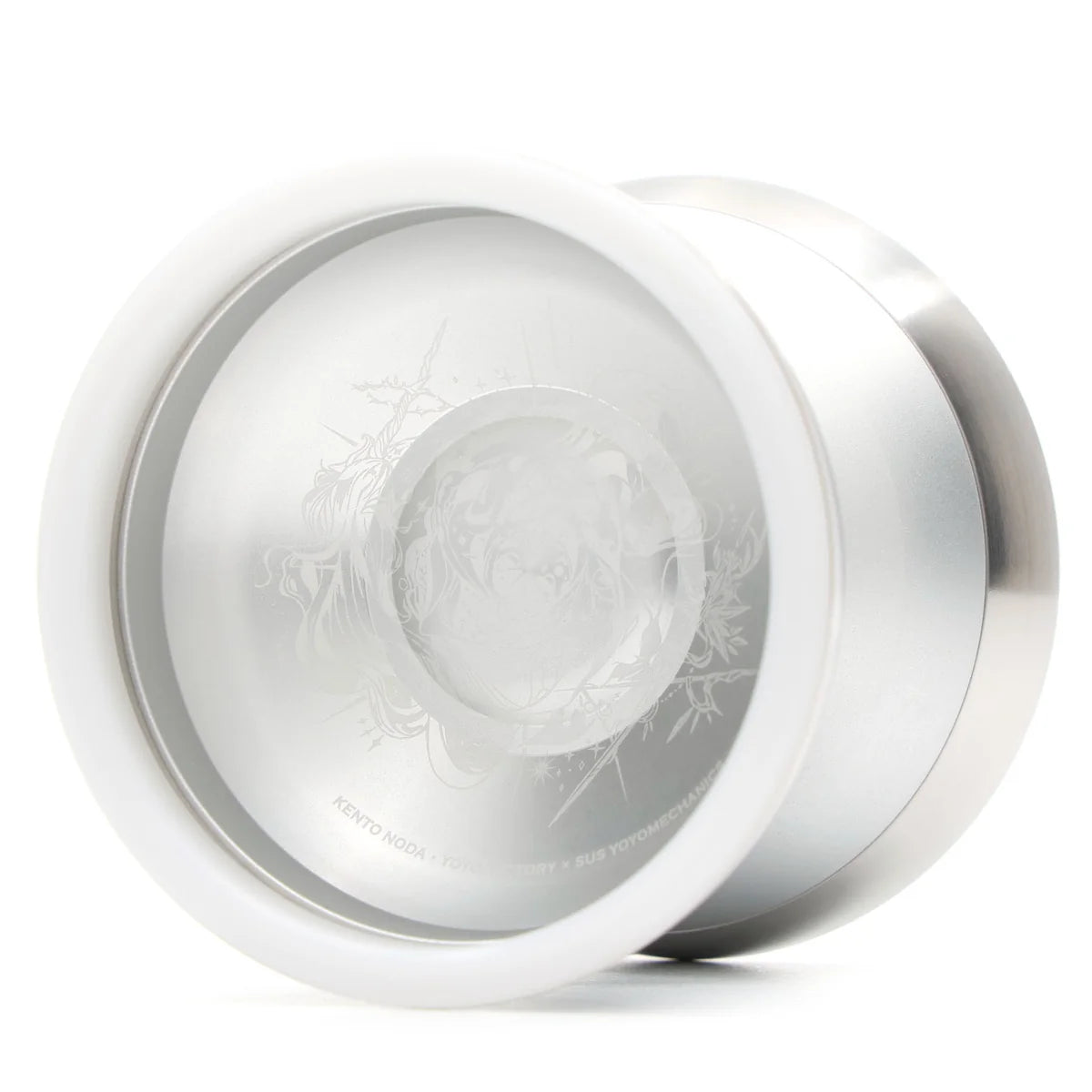 Cartesian yoyo silver and white