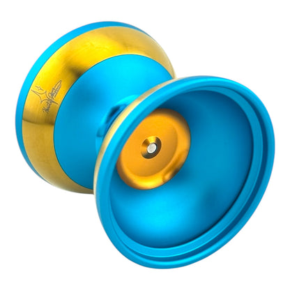 Starlight yo-yo aqua with gold rims