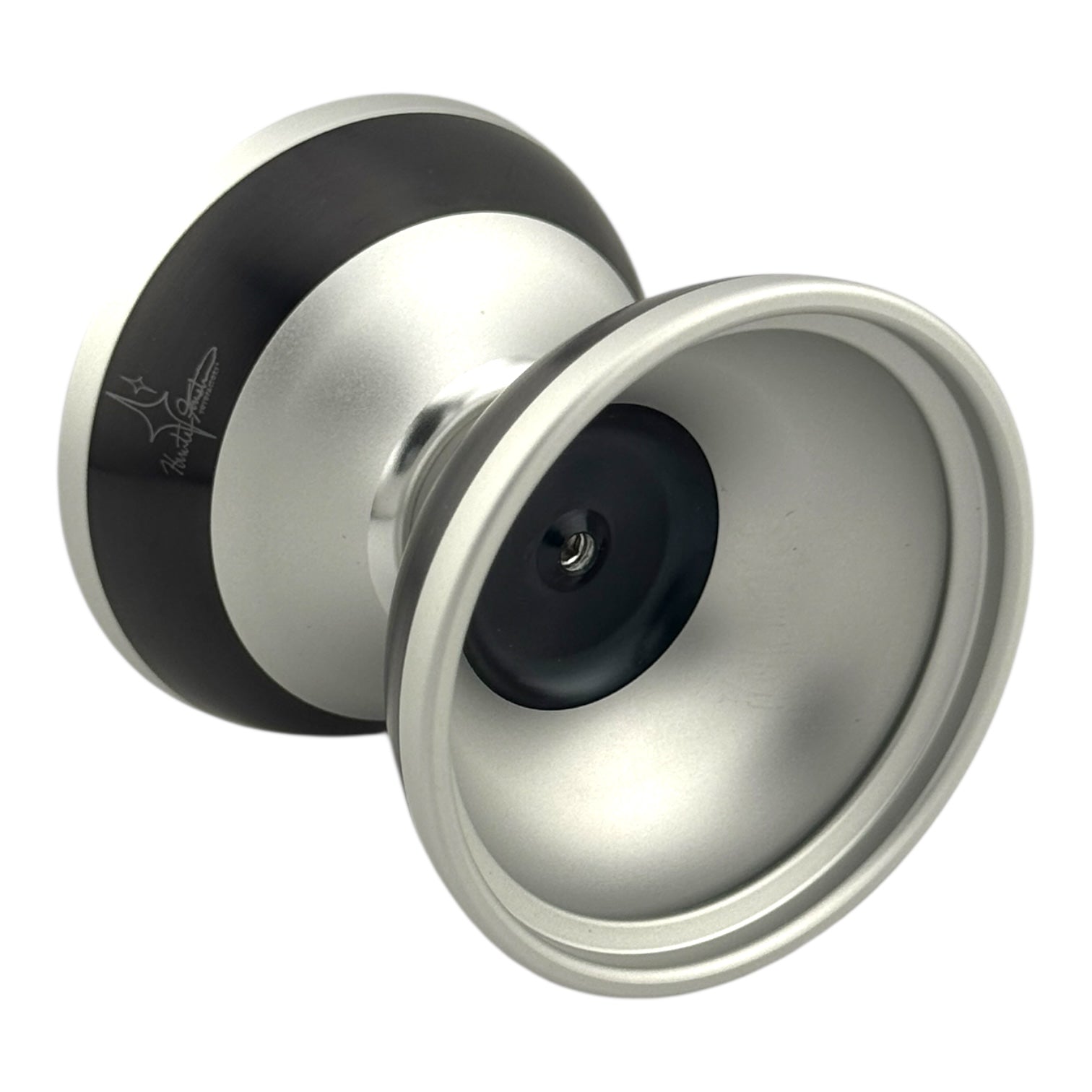 Starlight yo-yo silver with black rims