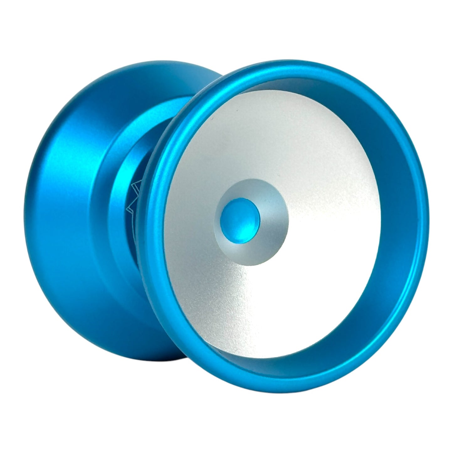 HORIZON YOYO aqua with silver caps