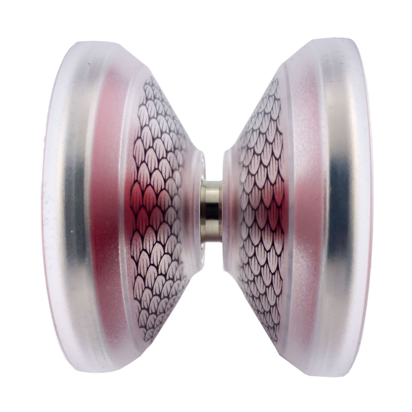 99 Dragons Bi-Metal YoYo red bearing view