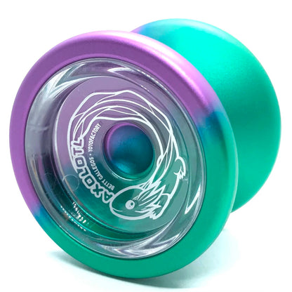 Axolotl YoYo green purple