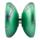 Axolotl Metal yoyo green purple splash bearing view 