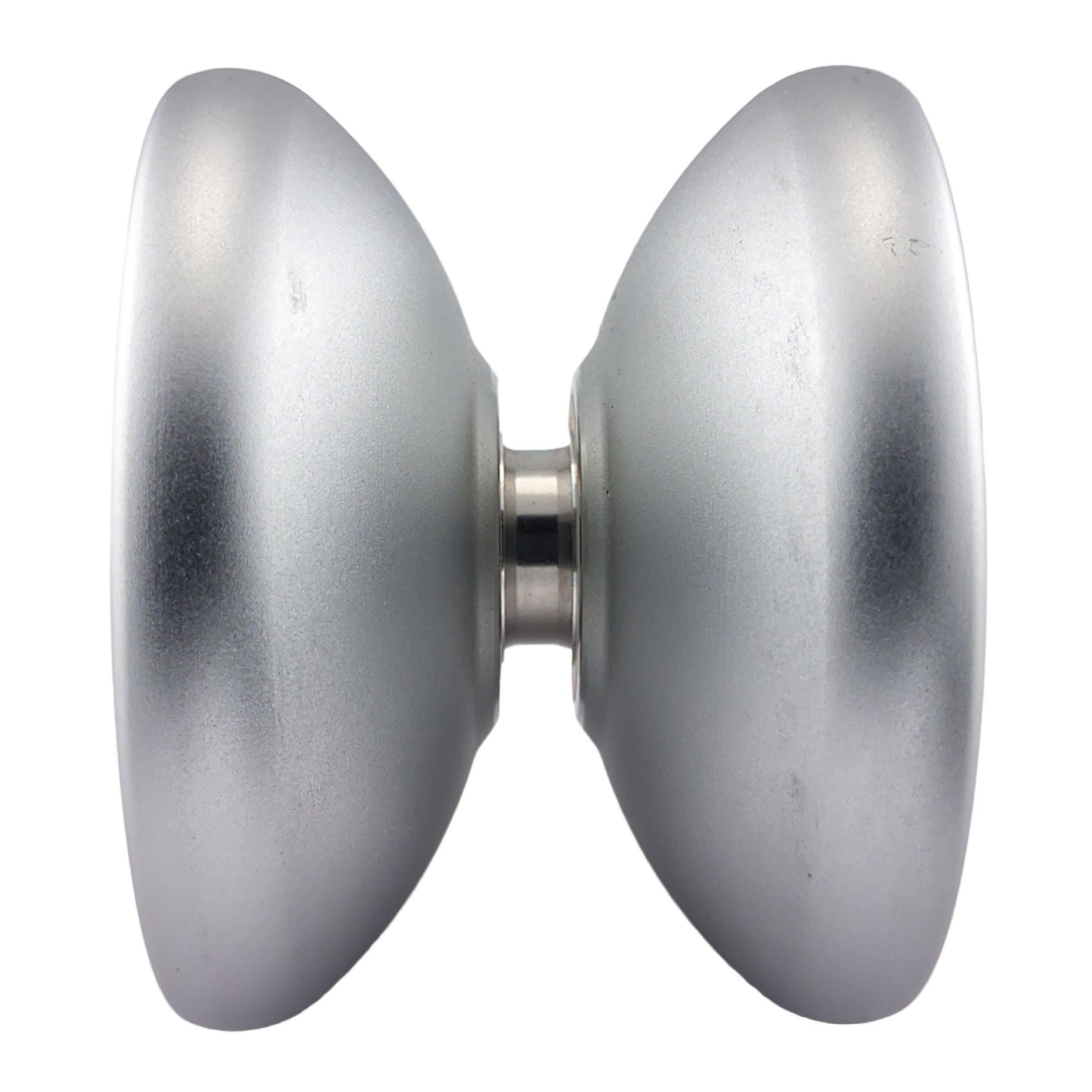 Axolotl Metal yoyo silver bearing view