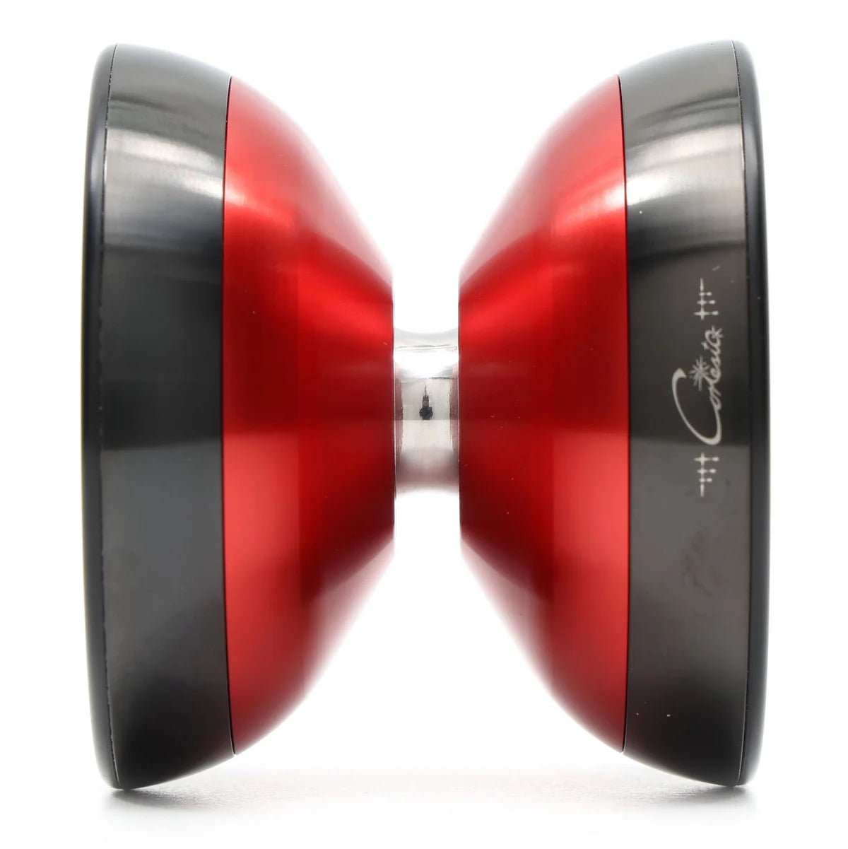Cartesian yoyo blackand read bearing view