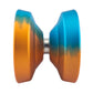 DNA yoyo aqua orange bearing view