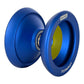 Superstar YoYo blue with yellow cap angle view