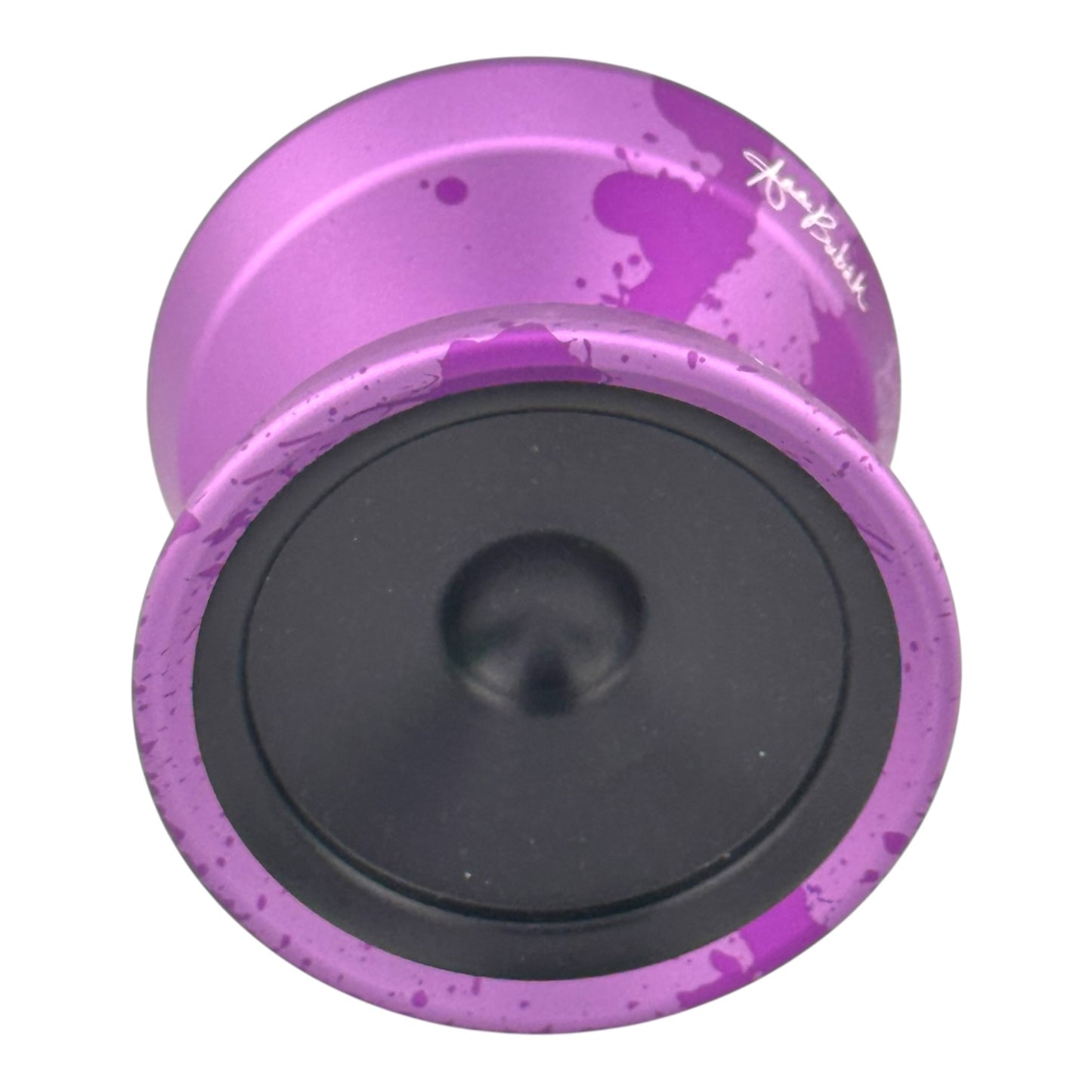 CzechPoint YoYo purple splash bleck cap